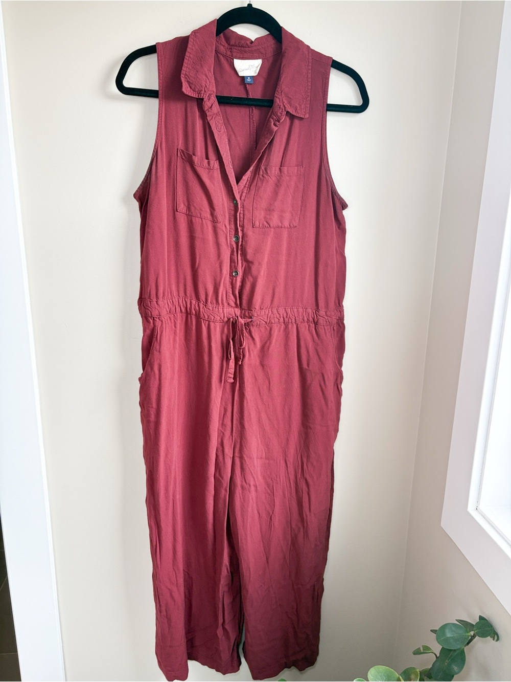 Universal Thread Sleeveless Jumpsuit in Rose